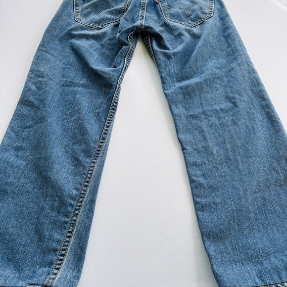 Vintage Levi's Type 1 Low Slouch Jeans Youth 13M Y2K Made in Hong Kong 1998 - Picture 7 of 16